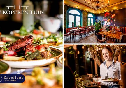 8-gangen proeverijdiner bij De Koperen Tuin
