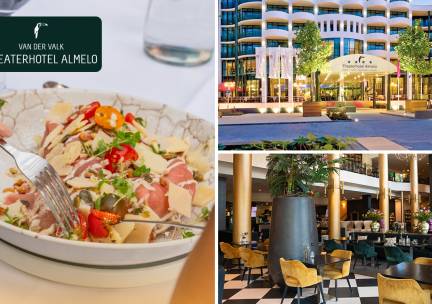 2-gangenlunch à la carte bij Van der Valk Theaterhotel in hartje Almelo
