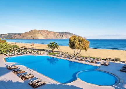 8 daagse vliegvakantie naar Pilot Beach Resort in georgioupolis, griekenland