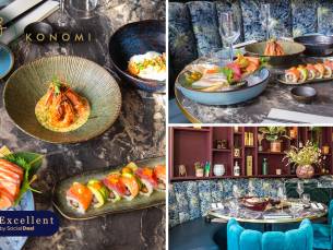 High sushi (1,5 uur) + pokÃ©bowl + evt. glas bubbels bij Restaurant Konomi