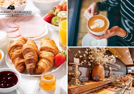 Warme drank + gebak of zondagse brunch