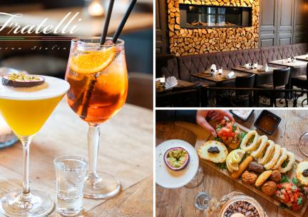 High cocktail + hapjes bij Fratelli Pijnacker