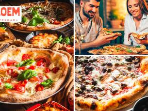 Pizzaproeverij + olijven bij Bloem Pizzabar