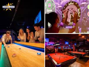 Poolbiljart, Fun Darts en Sjoelen bij Hollywood Entertainment Center