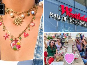 Workshop sieraad maken bij Westfield Mall of the Netherlands, Leiden en Scheveningen + drankje