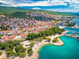 Crikvenica aan de Bloemenrivièra