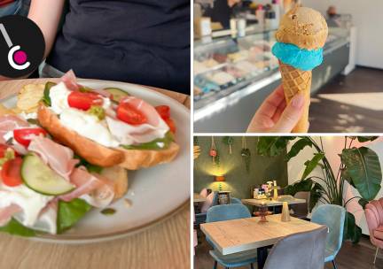 3-gangen keuzelunch bij Schepsels IJscafÃ©