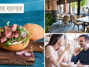 2-gangenlunch à la carte bij Brasserie De Ridder