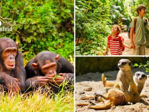 Entree voor Zoo Krefeld