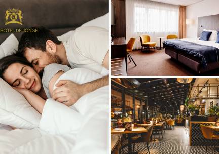 Overnachting voor 2 + ontbijt in hartje Assen