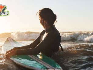 Surfles (2u) + evt. vrij surfen (2u of hele dag) of huur surfplank (3u of hele dag)