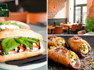 2-gangen keuzelunch bij La Piazza Verde in hartje Delft