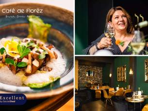 3- of 4-gangendiner van de chef bij CafÃ© de FlorÃ¨z in hartje Den Haag