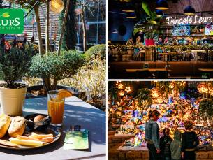 Ontbijt bij Restaurant La Piazza in Tuincentrum Leurs