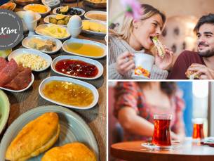 Uitgebreid Turks ontbijt incl. thee bij Taxim Restaurant in Heerlen