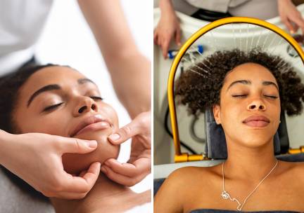 Head spa + kobido-gezichtsmassage (60 min) + evt. gezichtsbehandeling (30 min)