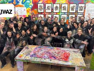 Workshop naar keuze bij Iwaz Art