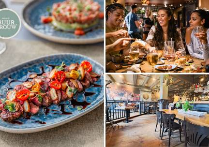Luxe All-You-Can-Eat (zonder tijdslimiet) bij EetcafÃ© de Buurvrouw in hartje Drachten
