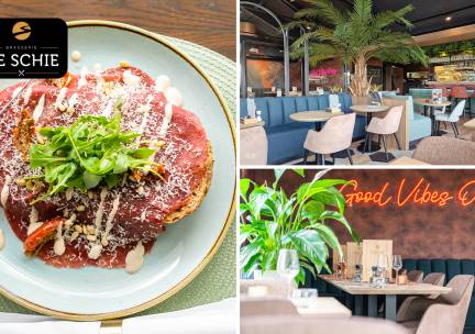 2-gangen keuzelunch bij Brasserie De Schie