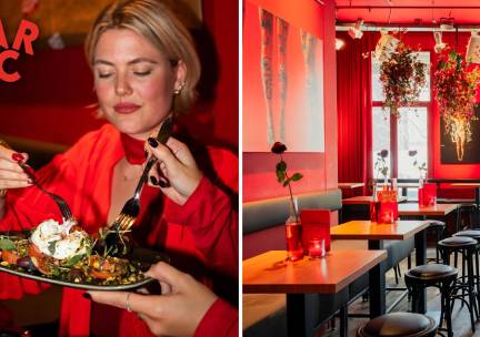 Lunchgerecht Ã  la carte + dessert van de chef bij Nieuw Rotterdams CafÃ©