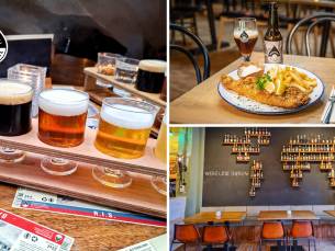 Bierproeverij + hapjes of hoofdgerecht naar keuze + biertje