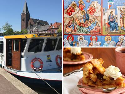 Overnachting voor 2 + rondleiding Kloosterschip + diner
