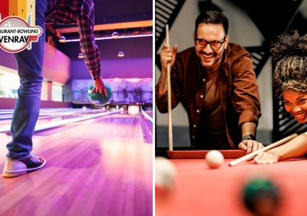 1,5 uur bowlen + evt. 1 uur poolen bij Bowling Venray