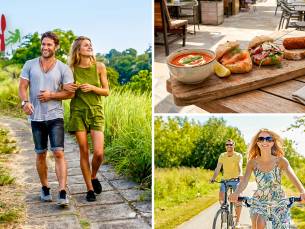 Wandel- of fietsarrangement incl. luxe lunchplank bij De Hooghei