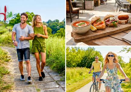 Wandel- of fietsarrangement incl. luxe lunchplank bij De Hooghei