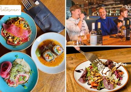 Onbeperkt tapaslunch + broodplank en desserts bij Restaurant Pieterman