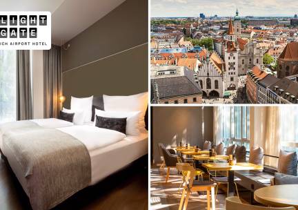 Overnachting voor 2 + ontbijt en meer nabij de luchthaven van MÃ¼nchen