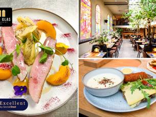 Wandelarrangement incl. 2-gangenlunch- en diner + borrelhapjes bij Gouds Glas in Gouda