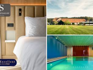 Overnachting voor 2 + wellness, fitness, luxe ontbijt, aperitief en parkeren