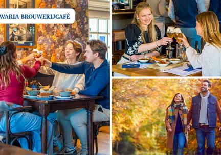 Wandelarrangement incl. koffie/thee + lekkernij + lunchproeverij bij Bavaria Brouwerijcafé