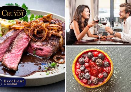 Gastronomisch 4- of 5-gangen wilddiner bij 't Cruydt