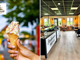 Strippenkaart voor 6 keer een grote oubliehoorn met dips