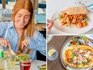 Italiaanse 2-gangen keuzelunch bij Pavarotti in Westfield Mall of the Netherlands