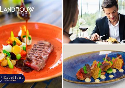4-gangen shared dining-diner bij De Landbouw