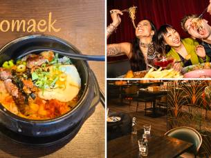 2-gangen ramen- of bibimbaplunch bij Somaek Asian Gastrobar
