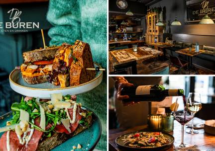 2-gangen keuzelunch bij De Buren in hartje Beusichem
