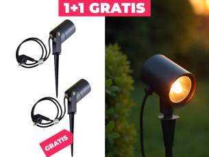 Tuinspot Op Spies Met Stekker