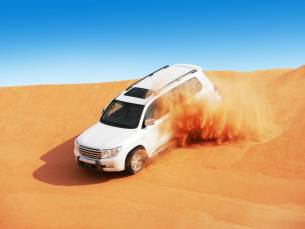 Desert jeep safari