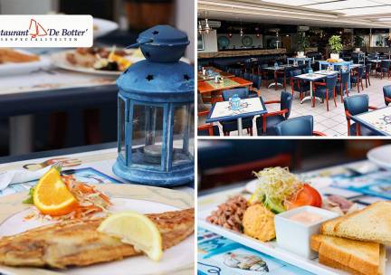 3-gangen keuzediner bij Restaurant de Botter