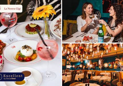Italiaans 3-gangen shared dining-diner in Amsterdam