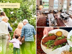 Wandelarrangement incl. koffie + gebak + 2-gangenlunch bij Het Spijslokaal