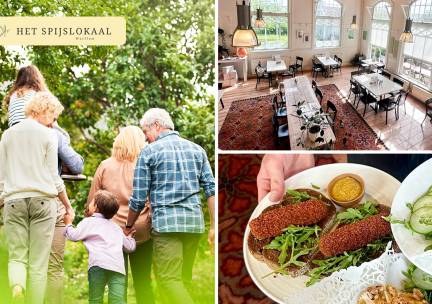 Wandelarrangement incl. koffie + gebak + 2-gangenlunch bij Het Spijslokaal