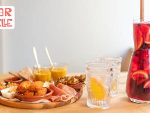 Tapasproeverij + evt. karaf sangria