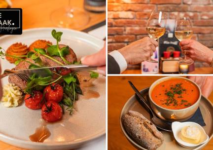 3-gangen keuzediner bij GrandcafÃ© De Zaak