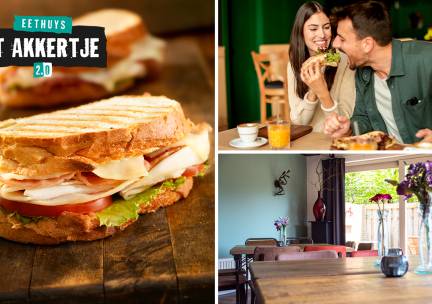 2- of 3-gangen keuzelunch bij Eethuys 't Akkertje 2.0