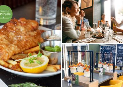 2- of 3-gangendiner à la carte bij Old Blue Restaurant in Giethoorn